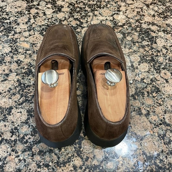 To Boot Brown Suede Loafers - Picture 2 of 9